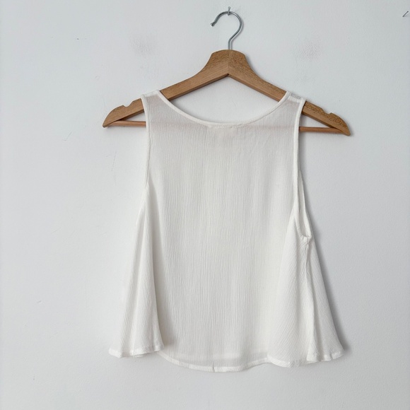 Elan semi sheer flowy tank top - Picture 6 of 6